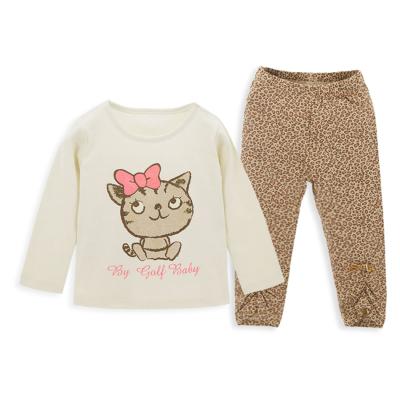 China 2018 fashion summer baby boy breathable clothes set animal design pant and coat kid clothes set for sale