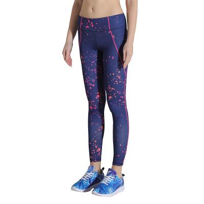 China Wholesale High Quality Antibacterial Customized Fitness Yoga Sports Legging Fashion Design Sports Pants Woman for sale