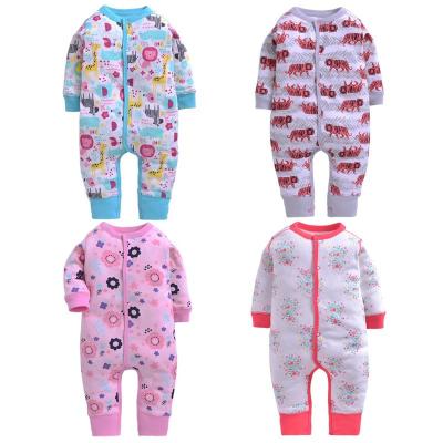 China Full Cotton Sleeve 100% Cotton Winter Rompers Baby for sale