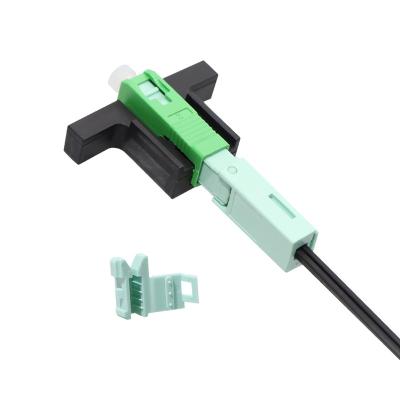 China FTTH FTTB FTTX Network SC UPC SC APC Fiber Optic Connector Fast ftth Assembly Mechanical Fast Connector for sale