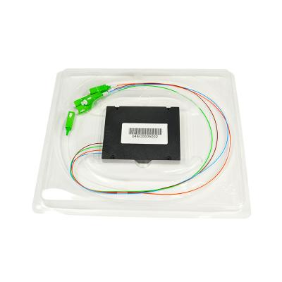 China Optical Type 3 Way SC/UPC Passive FTTH Fiber Optic FBT Splitter for sale