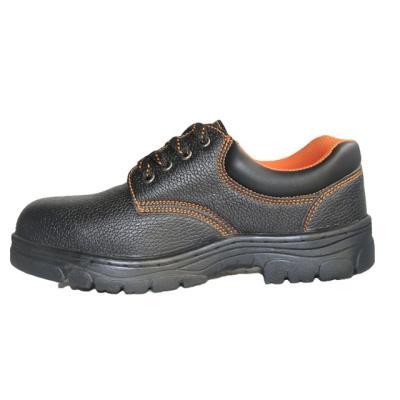 China Steel Toe Price Steel Plate Lines Protection Breathable Shoes Manufactory High Quality Cowhide Leather Safety Shoes for sale