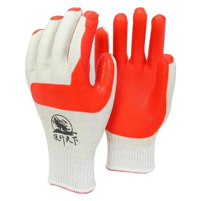 China Industry Latex Ply Coated Work Protective En388 Construction Labor Safety Mechanical Work Gloves for sale