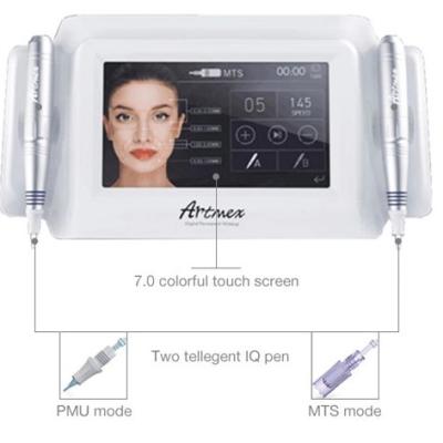 China PMU Permanent Eyebrow Tattoo Machine With Cartridge For Beauty Salon for sale