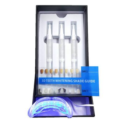 China Wholesale beauty salon clinic dental packing custom led light teeth whitening kits with hp cpr or no peroxide gel for sale