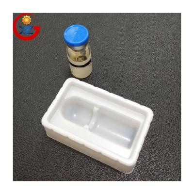 China Latest Design Promotional Medical Packaging Disposable Blister Vial Plastic Tray Disposable for sale