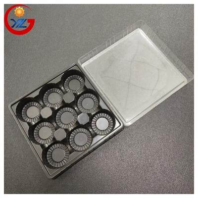 China Factory Price Disposable Food Packaging Blister Cookie Tray and Lid for sale