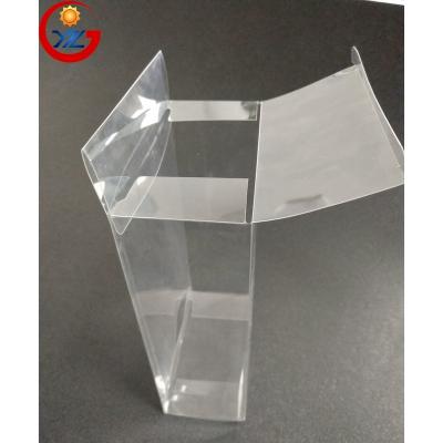 China China Wholesale Disposable Goods Disposable Food Packaging Blister Clear Folding Box for sale