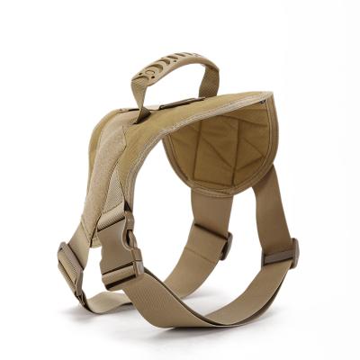 China High Quality Tactical Dog Harness Vest Molle Vest Metal Buckle Panels For Dogs Pet Outdoor Clothing DV-04 for sale