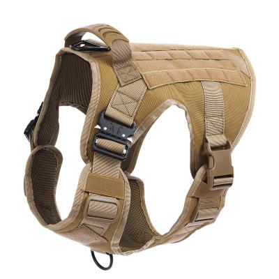 China Wholesale Personalized Molle System Metal Buckles Military Tactical Dog Harness Weight Training Vest for sale