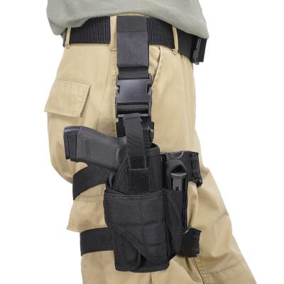 China Universal Tactical Drop Leg Thigh Gun Holster Hunting Military Airsoft Glock Beretta Pistol Pouch Case Pistol Holsters GH-03 for sale