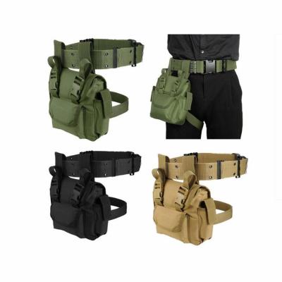 China Quick Release Tactical Waterproof Utility Pouch Waist Pack Leg Polyester Drop Tool Military Pack Hunting Rising for sale