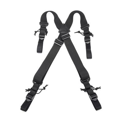 China Wholesale Military Tactical Black Adapter Harness Sling Duty X-Back Back Support Strap GS-02 for sale