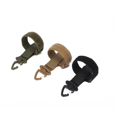 China Multifunctional Nylon Gloves Hook Safety Work Gloves Cut Outdoor Tactical Gloves Climbing Rope Buck Tactical Buckle Hanging Camping Anti-lost for sale