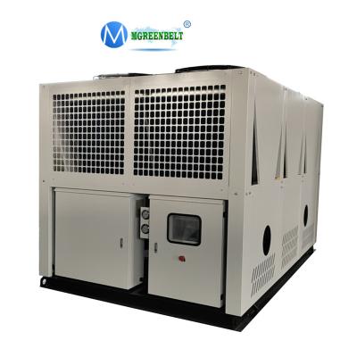 China Hotel 100 Ton Screw Compressor Air Cooled Water Cooler Price Water Cooler Machine Ventilation for sale