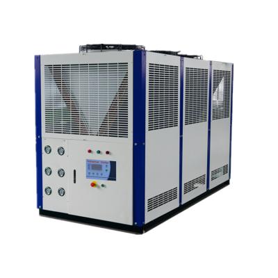 China Hotel 25 Ton Industry Process Cooling Air Cooled Water Chiller System Cooling for sale