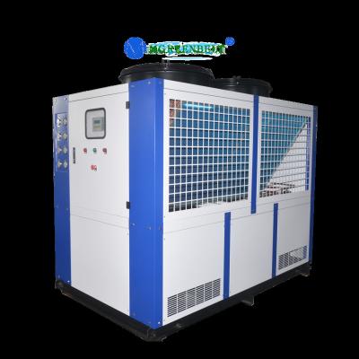 China Industrial Chiller Solutions 30ton Scroll Type Industrial Cooling Air Cooled Water Chiller Price for sale