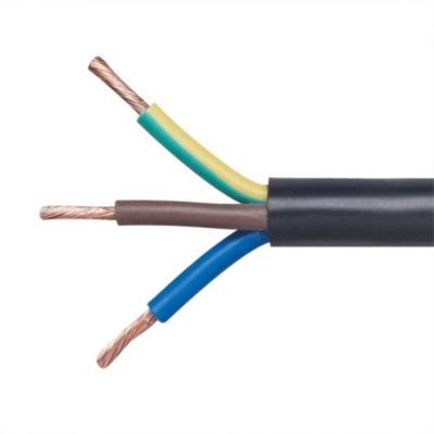 China Industrial OEM and ODM service provided 2*0.75mm2 power cable/H05RN-F cable wire price per meter for sale