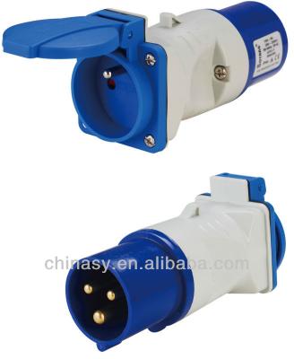 China ECO Industrial IP44 French Industrial Plug and Socket for sale