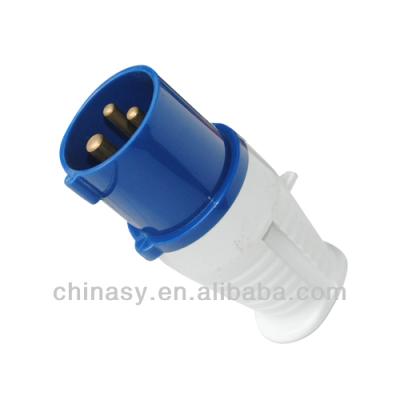 China 2P+E IP44 P67 Industrial Industrial Power Connector for sale