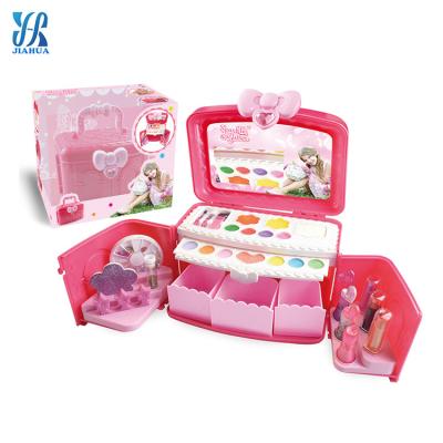 China Children's kit children's kit children's plastic children's toys children's dressing table simulation Brinquedo girl makeup set toy for sale