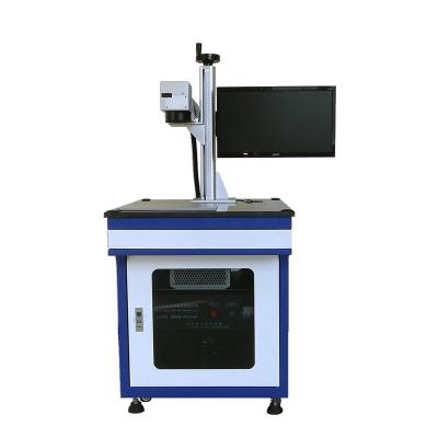 China Faith 20W 30W 50W 100W Laser Marking Ipg Silver, Gold, Jewelry, Nameplate, Ring Fiber Marking Machine With Cover for sale