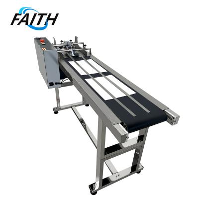 China Apparel Faith Customized Table PU Automatic Bottle Chain Paging Machine For Food Industry for sale