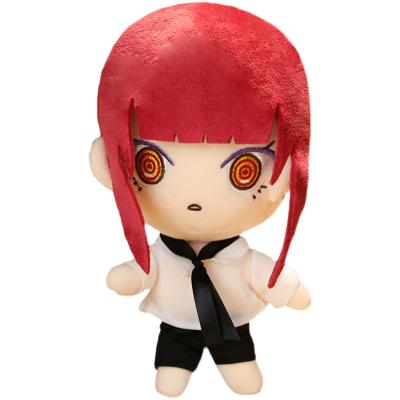 China Mini Anime Chainsaw Man Makima Plush Toy Doll 20cm for sale