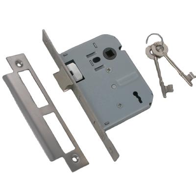 China NEW 5757 Lockbody Magnetic Industrial Use Stainless Steel Hardware Door Lock, Cierre De Angulo Recto Hebilla De Puerta Steel Lock Body for sale