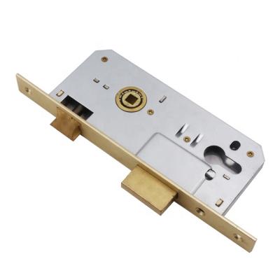 China High Security Stainless Steel 40mm Counterflow Door Full Wood Mortise Mechanical High Security Application Lock Body for sale