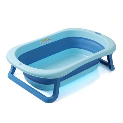 China 2021 new arrivals applicable plastic portable baby bathtub foldable for sale