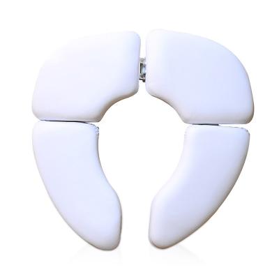 China Portable Folding Plastic Toilet Seat Cover Applicable To Dispose for sale