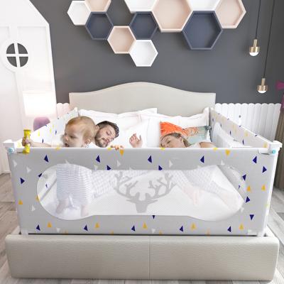 China Logo Applicable Custom Nylon Mesh Portable Baby Fence Playpen for sale