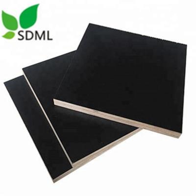 China Traditional Concrete Shuttering Black Plywood Film Faced Plywood for sale