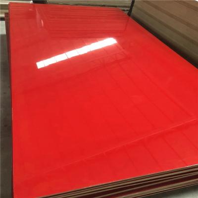 China high glossy pvc or furniture decoration acrylic /plywood mdf for sale