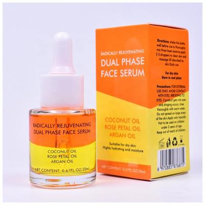 China Manufacturer OEM Rose Skin Serum Natural Organic Moisturizer Whitening Facial Oil Nourishing Hydrate Anti Aging for sale