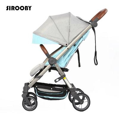 China Wholesale Foldable Baby Stroller Cloth 4 Wheels Baby Strollers 600D Oxford Stroller 3 in 1 Stroller Baby Pram for sale