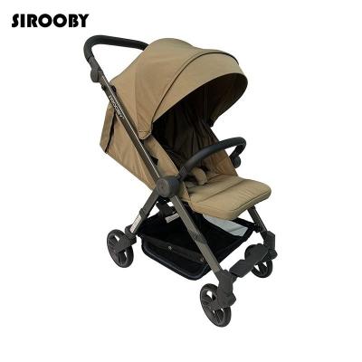 China Baby Stroller Aluminum Alloy Baby Stroller Easy Folding Portable Foldable Baby Stroller With Rain Cover for sale