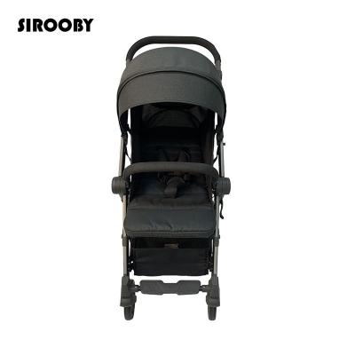 China Easy Folding Portable Baby Stroller OEM Customized Baby Carriage Baby Stroller With Rain Cover Foldable Baby Stroller for sale