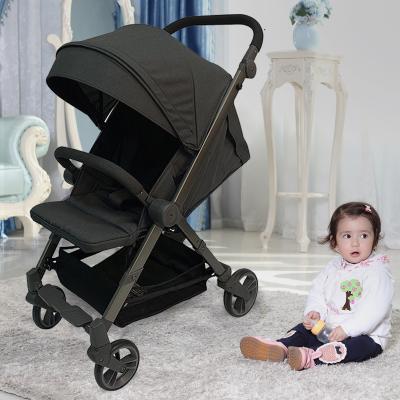 China Easy Folding Portable Baby Stroller Can Sit Can Lie Luxury Baby Stroller Child Carriage With Rain Cover Foldable Baby Stroller for sale