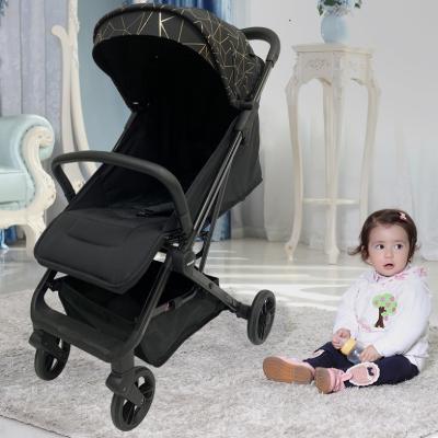 China Fold 2022 Baby Stroller Wholesale Portable Luxury Newborn Foldable Baby Stroller For Children for sale