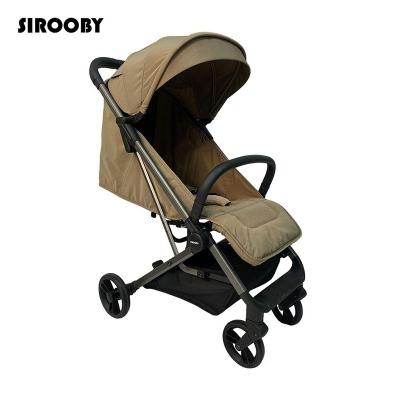 China Fold Stroller High Quality Foldable Baby Stroller 3 in 1 Baby Pram Black Stroller From China for sale