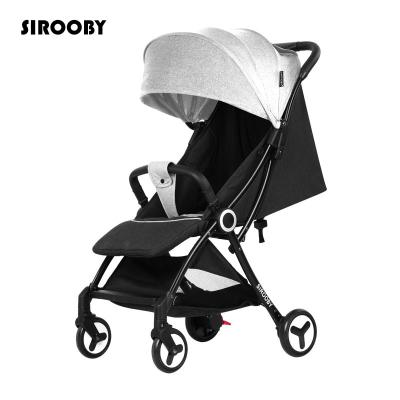 China Fold Up Wholesale Folding Stroller Baby Walker Travel Luxury Baby Stroller 3 In 1 With Carry Basket for sale