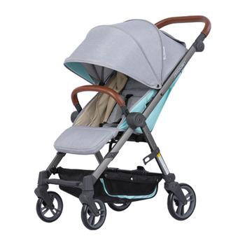 China Easy Folding Portable Baby Stroller OEM Customized Luxury Rain Cover Baby Carriage Foldable Baby Stroller for sale