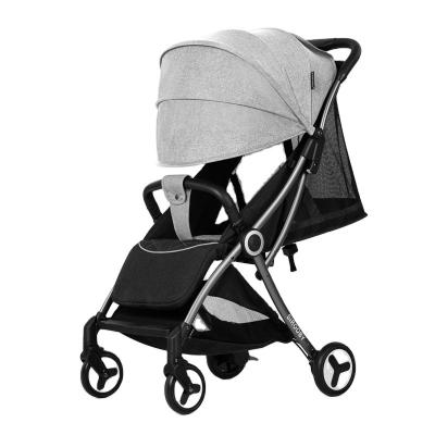 China Carying Baby Gift For New Baby System Seat Carry Baby One Key Fold Comfortable And Soft Baby Stroller for sale