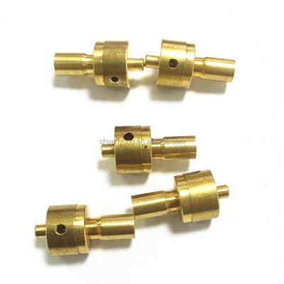 China The surface is wear resistant and UV resistant manufacturer makes custom machining copper nut turning and milling parts for sale