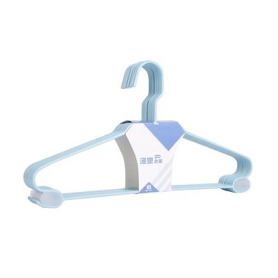 China High Quality Eco-friendly Material Metal Shirts Hanger For Laundry Use Clothing Hanger Dip Hanger for sale