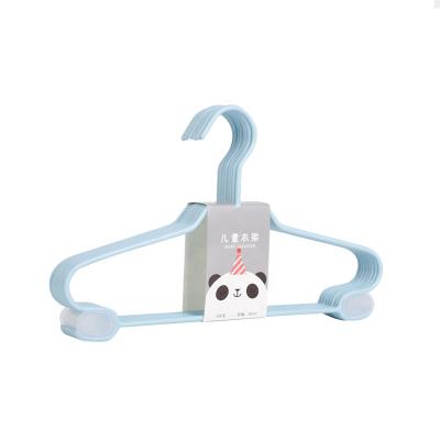 China Wholesale Eco-friendly Material Baby Kids Children Colorful Clothes Hanger For Suits Coat Pant for sale