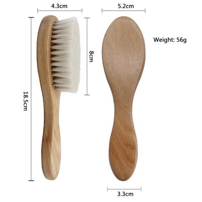 China Home Soft Brush Oil Brush Baby Wool Comb Scalp Massage Broken Head Brush for sale