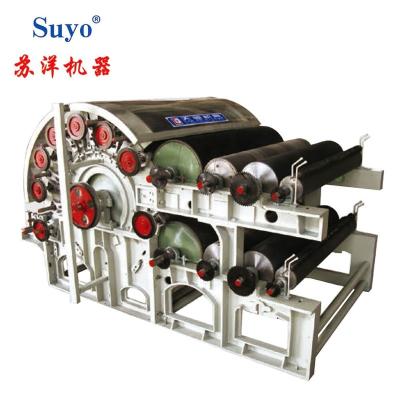 China Home Textile Machinery TCSL-1230 Chinese Nonwoven Machinery Single-cylinder Double-doffer Carding Machine for sale